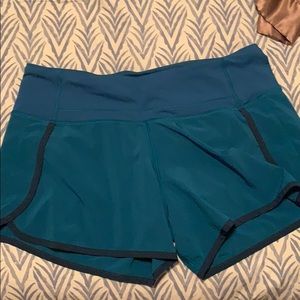 Lululemon speed shorts